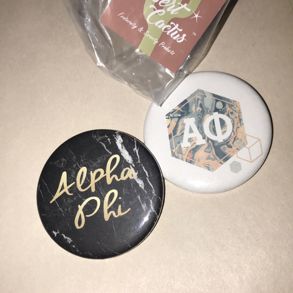 Alpha Phi pins